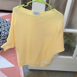 Yellow sweater